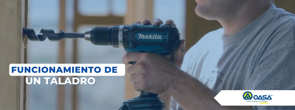 Conoce los funcionamientos de un taladro